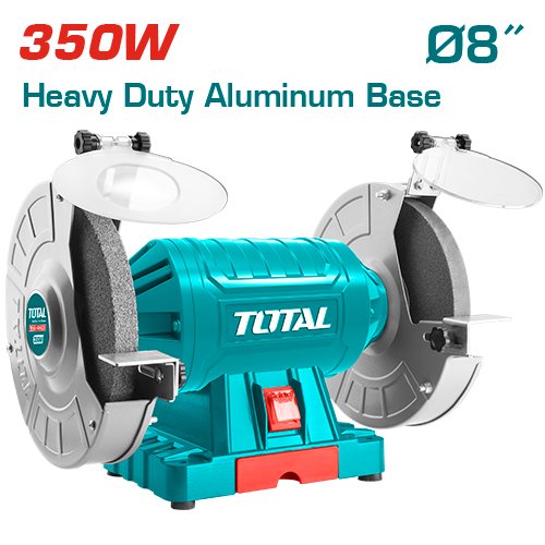 Amoladora de Banco Total 350 W 200 mm TBG35020