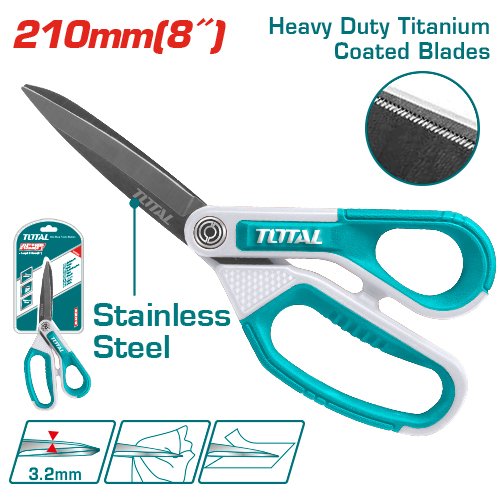 Tijera Reforzada Total 21 cm con Recubrimiento de Titanio THSCRS812108