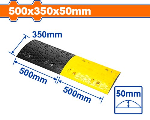 Reductor de Velocidad de Goma Wadfow 1 m (2 Unidades) WYJ5A10