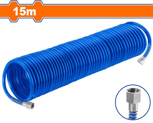 Manguera Espiral para Aire Comprimido Wadfow 15 m WQG1915