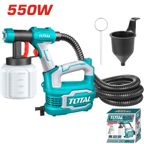Pistola de Pintura Eléctrica Total para Acabado 800 ml TT5006