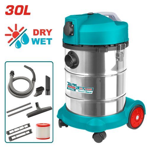 Aspiradora de Polvo y Agua Total 1400 W 30 L TVC14301