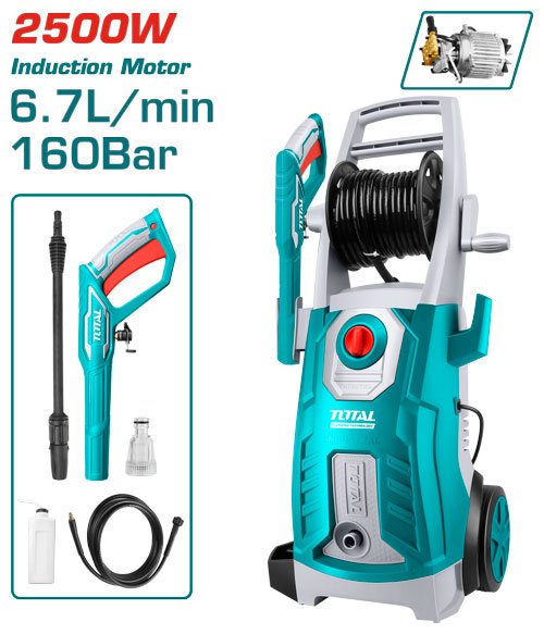 Hidrolavadora Total 2500 W 160 bar de Inducción TGT11246