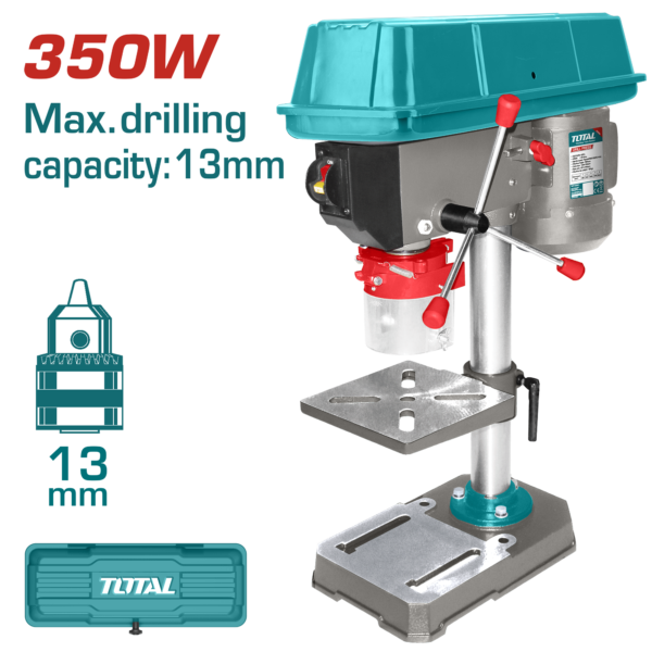 Taladro de Banco Total 350 W 13 mm TDP133501