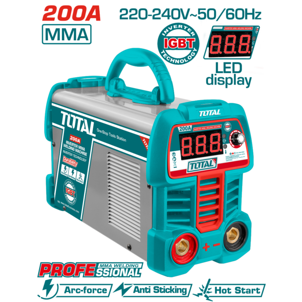 Soldadora Inverter Total 200 A MMA TW220069