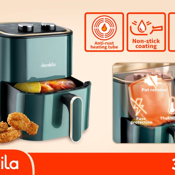 Freidora de Aire Decakila 3,5 L 1400 W KEEC036V
