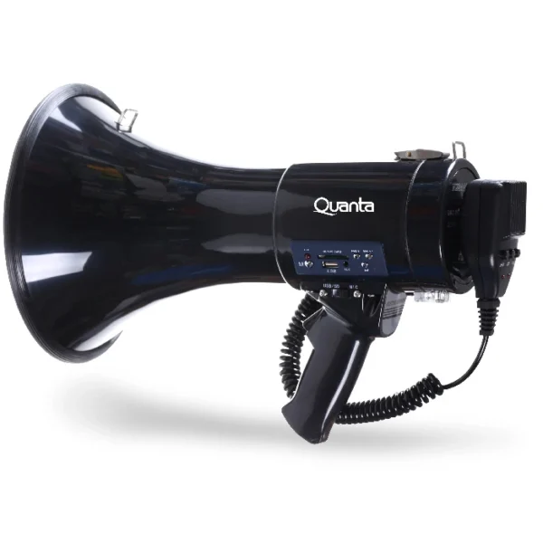 Megáfono Recargable 250W con Grabador de Voz QTMER250 Quanta