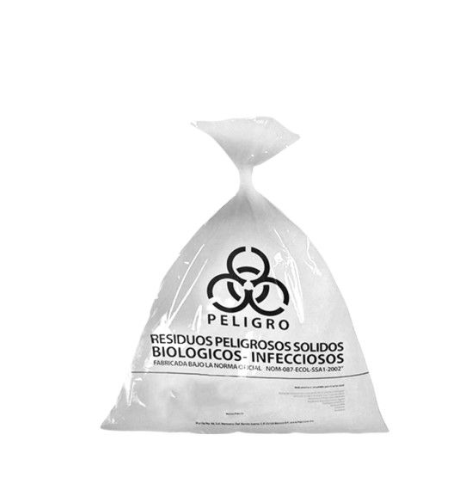 bolsa patologica blanco