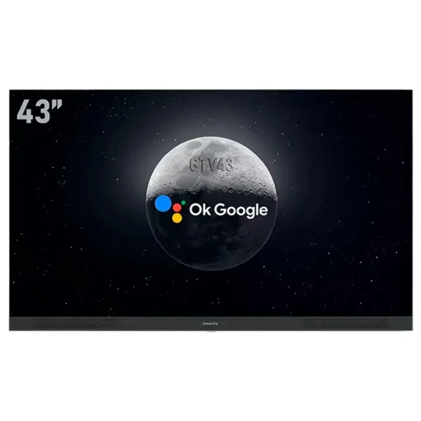 Smart TV LED 43" Smartfy GTV43 Full HD con Soundbar y Google TV